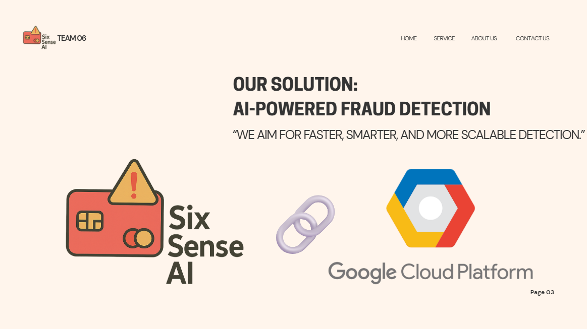 SixSense AI screen