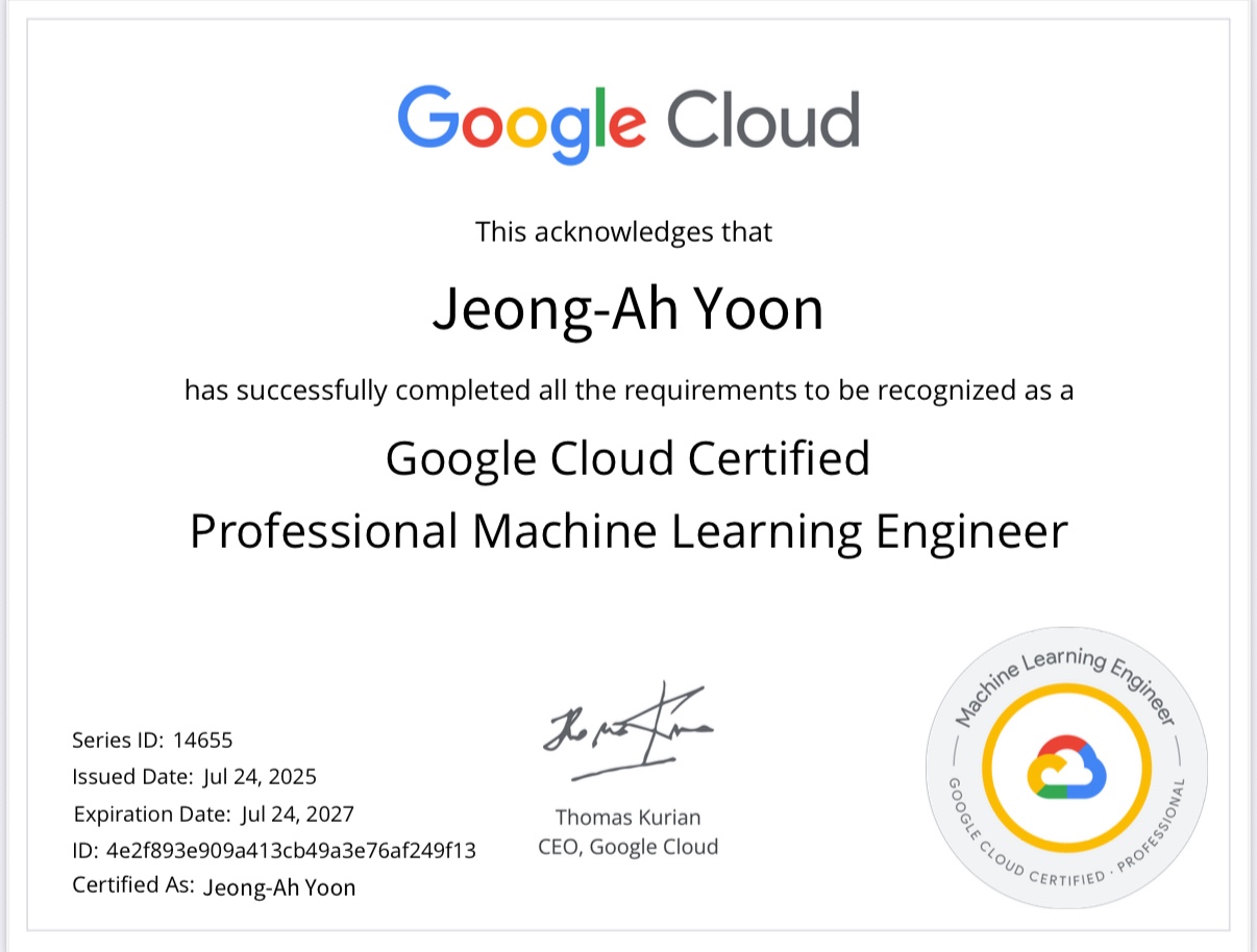 Google Cloud certificate
